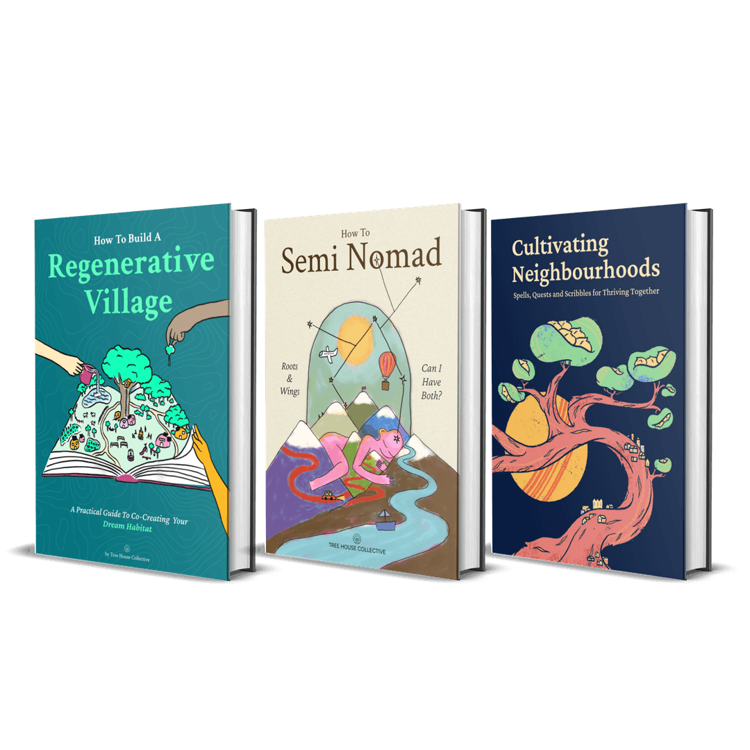All three Tree House Collective books
